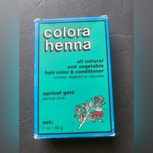 Colora Henna APRICOT GOLD 2oz Vintage New Old Stock